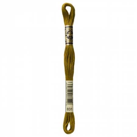 DMC Six Strand Embroidery Floss - 829 - 830 - 831 - 832 - 833 - 834