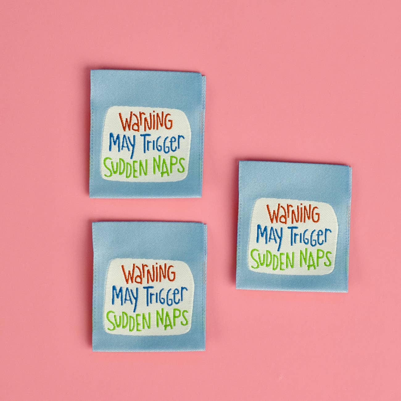 Kati Cupcake - Warning - Sewing Labels 