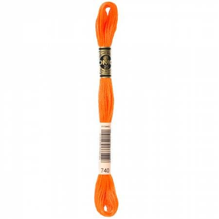 DMC Six Strand Embroidery Floss - 740 - 741 - 742 - 743 - 744 - 745 - 746