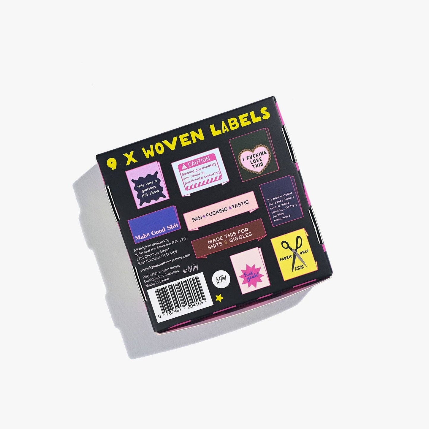 Kylie And The Machine The Sweary Sewist #4 Label Box Set