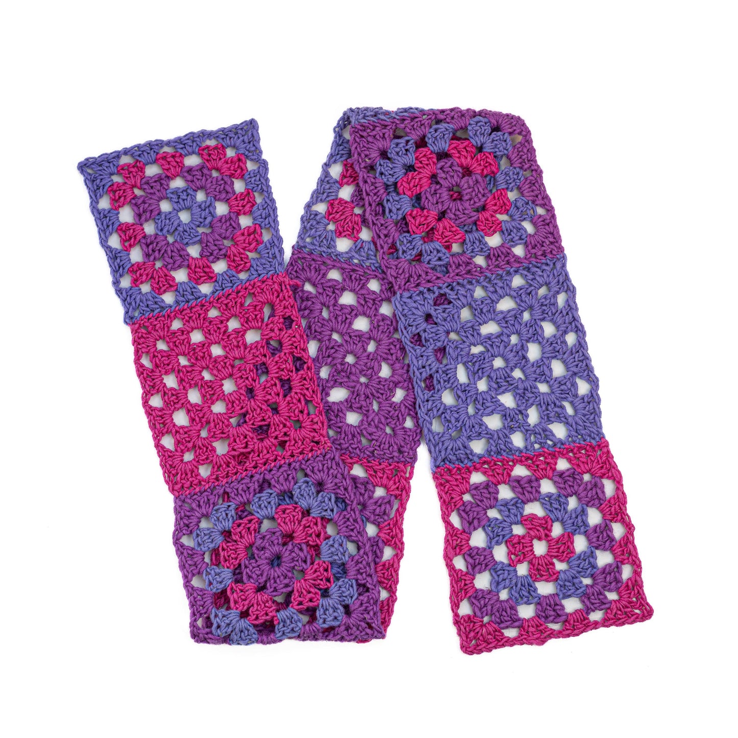 Friendly Loom - Explore Crochet: Granny Square Kit – Berry