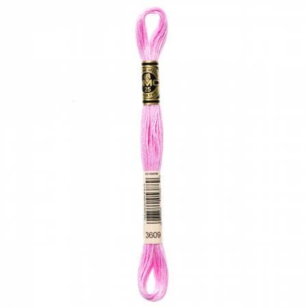 DMC Six Strand Embroidery Floss - 3607 - 3608 - 3609 - 3685 - 3687 - 3688 - 3689