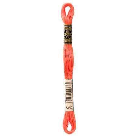 DMC Six Strand Embroidery Floss - 3064 - 3072 - 3078 - 3325 - 3326 - 3328 - 3340 - 3341