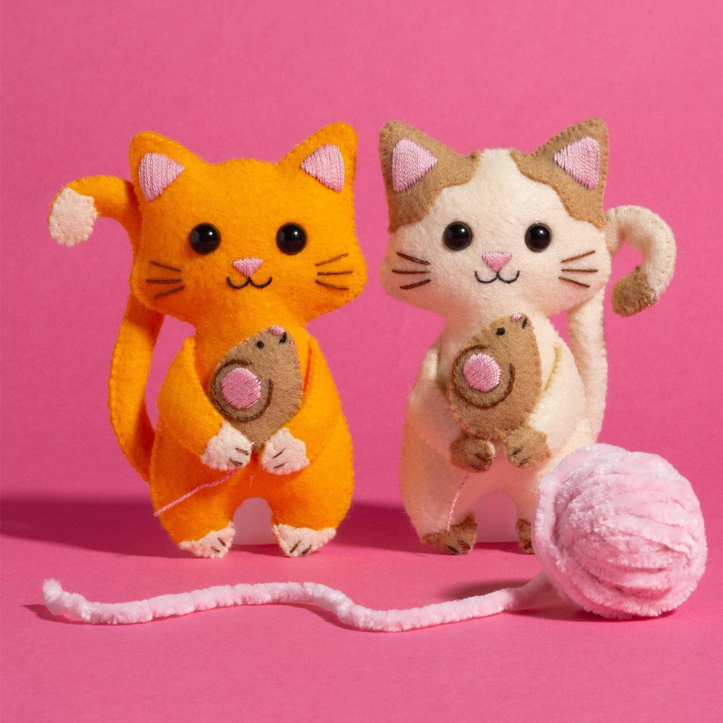 Bucilla ® Felties Kit - Purrfect Pair Kittens