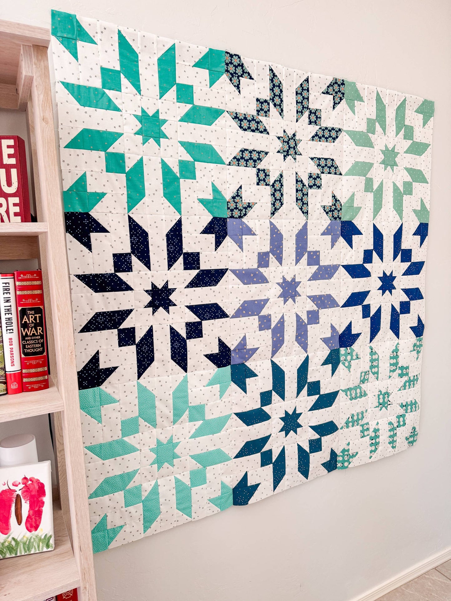 Star Flurry Quilt Pattern By QuiltCakes