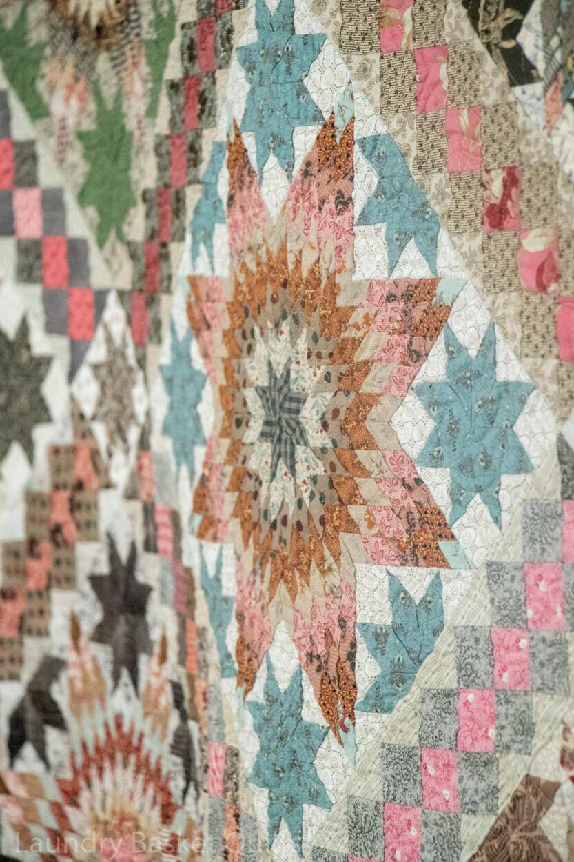Star Upon Stars Quilt Pattern By Laundry Basket Quilts
