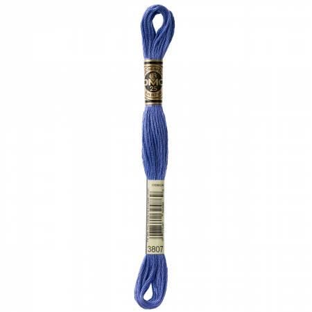 DMC Six Strand Embroidery Floss - 3807 - 3808 - 3809 - 3810 - 3811 - 3812