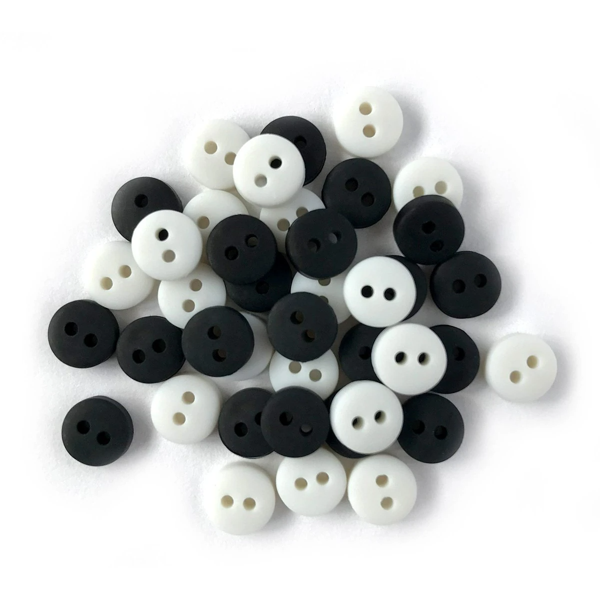 Buttons Galore and More Black & White Tiny Buttons