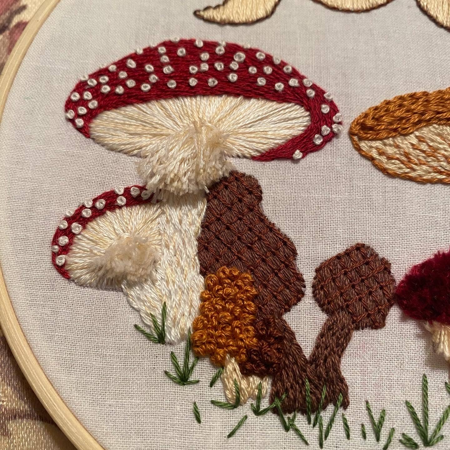 Stitches By Tiff Mushie Sampler Embroidery Kit