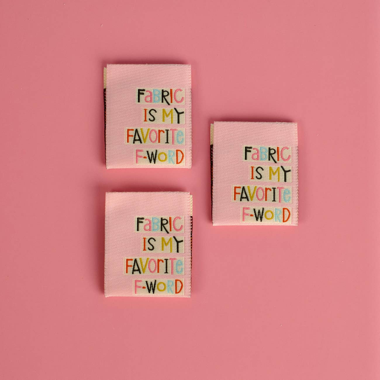 Kati Cupcake - Fabric F-Word - Designer Sewing Labels