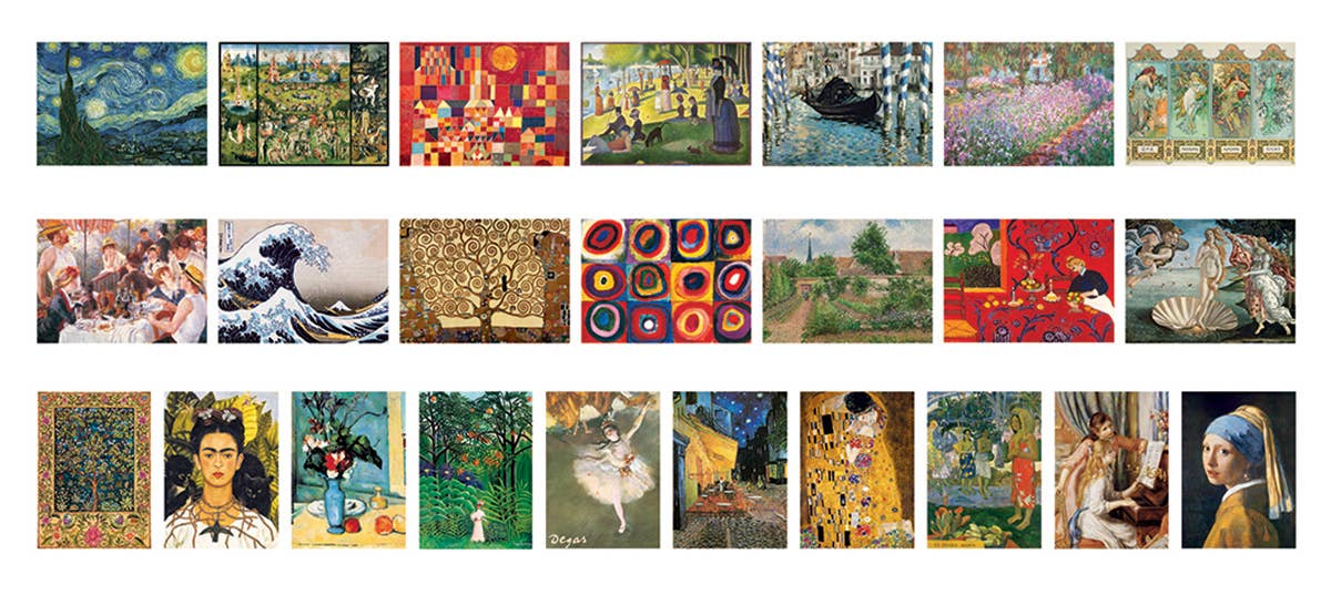 Eurographics Fine Art Puzzles Christmas Advent Calendar