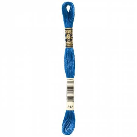 DMC Six Strand Embroidery Floss - 311 - 312 - 315 - 316 - 317 - 318