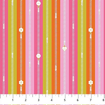 Figo - Sarah Hearts - Bits and Bobs - Zippers - 91267-56