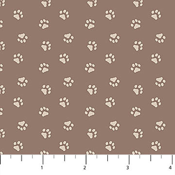 Figo - Always By My Side - Paw Prints on Brown - 91332-36
