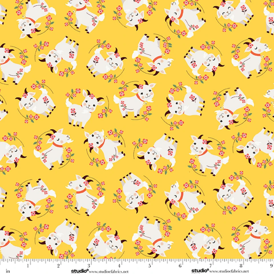 Studio E - Bee Brown - The G O A T - Wildflower Goats - E-9254-44