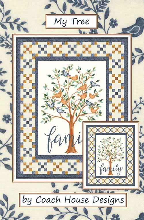 My Tree Quilt Pattern By Coach House Designs + Kit Option  - Hartland Quilt Shop Custom Curated Quilt Kit