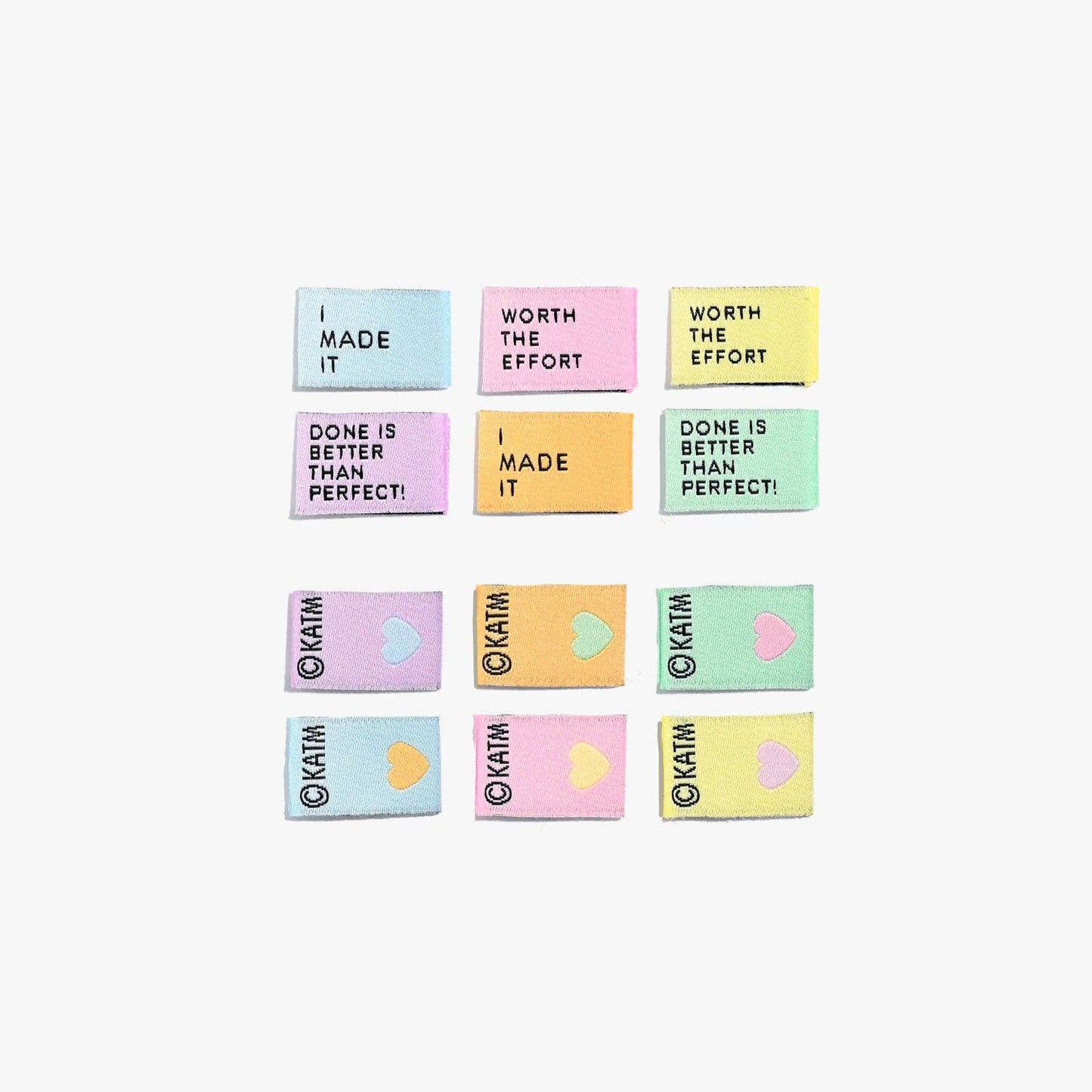 Kylie And The Machine - Mighty Minis Woven Labels - 1 Pack