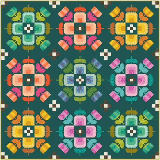 Moda - Elizabeth Hartman - Scenery - Factory Cut and Packaged Quilt Kit