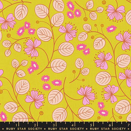 PREORDER - Ruby Star Society - Lofi Linens - Caper Florals - RS1133 15CL - Ships August 2026