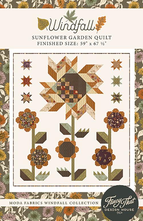 Sunflower Garden Quilt Pattern By Fancy That Designs