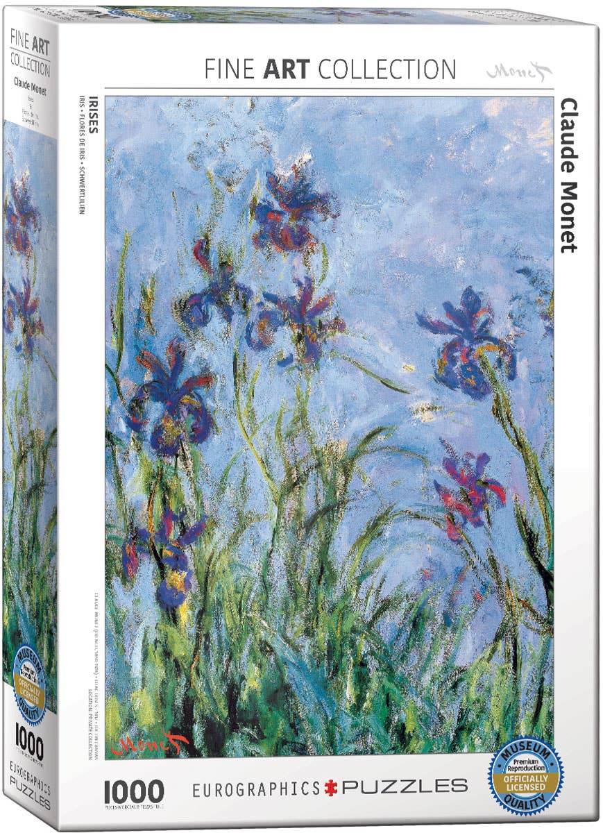 Eurographics Puzzles USA - Irises Puzzle