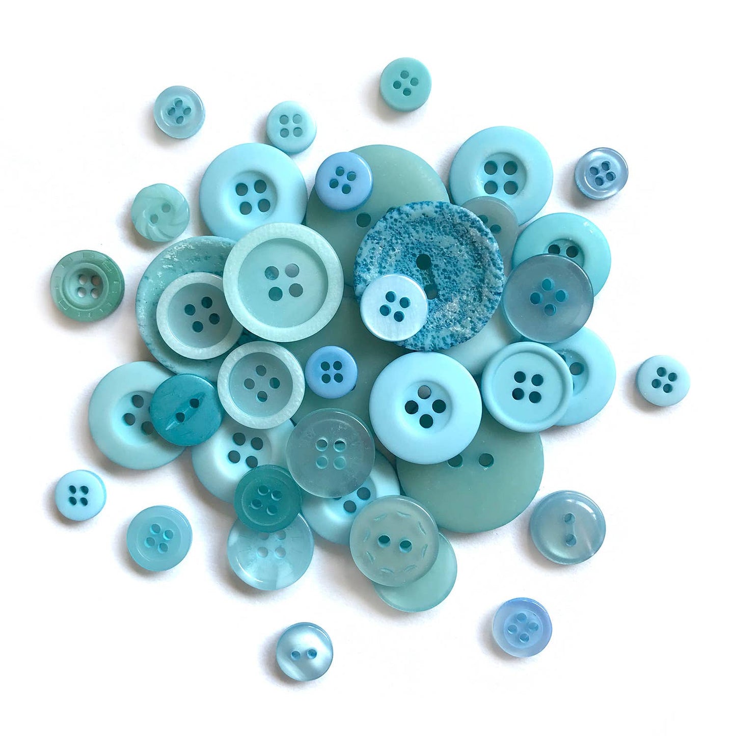 Button Basics Colorful Craft & Sewing Buttons