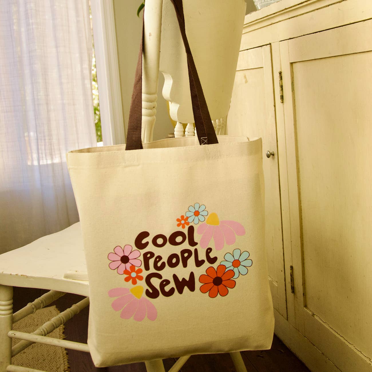 Kati Cupcake - Cool People Sew- Canvas Tote  