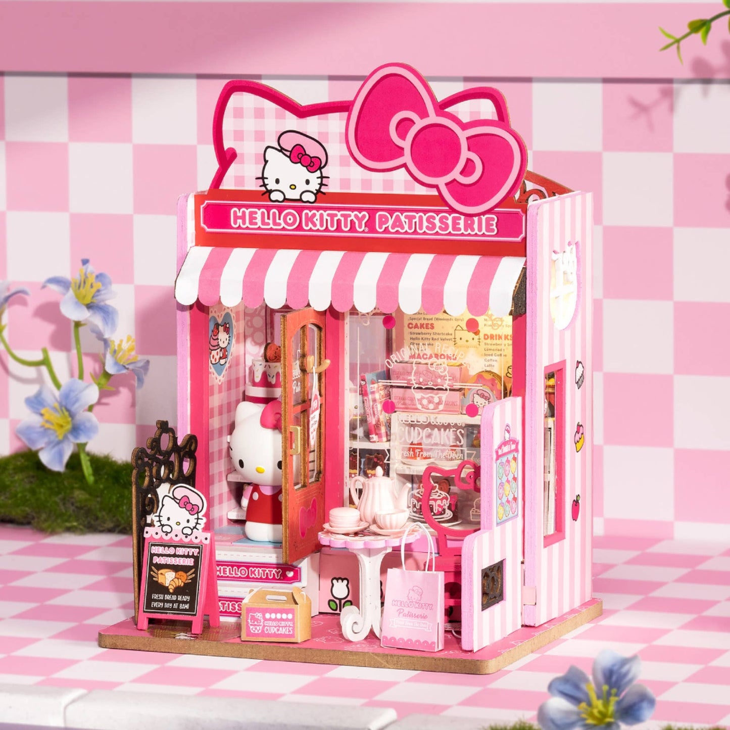 Hands Craft Hello Kitty® Patisserie - DIY Miniature House Kit