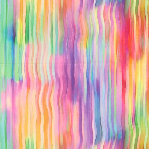 Preorder - Moda - Gradients Gallery Quilting Cuddle - Rainbow Wave Stripe - 33893 11QC - Ships July 2026