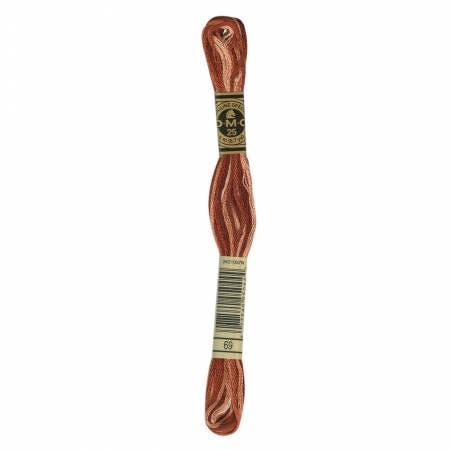 DMC Six Strand Embroidery Floss Variegated - 48 - 51 - 53 - 67 - 69 - 90 - 92 - 94