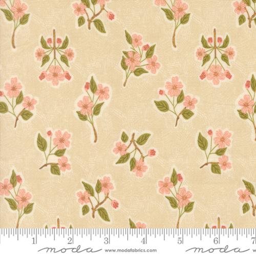 PREORDER - Moda - Gingiber - Ladybug Whimsy - Metallic Apple Blossom Florals - 48443 12M - Ships October 2026