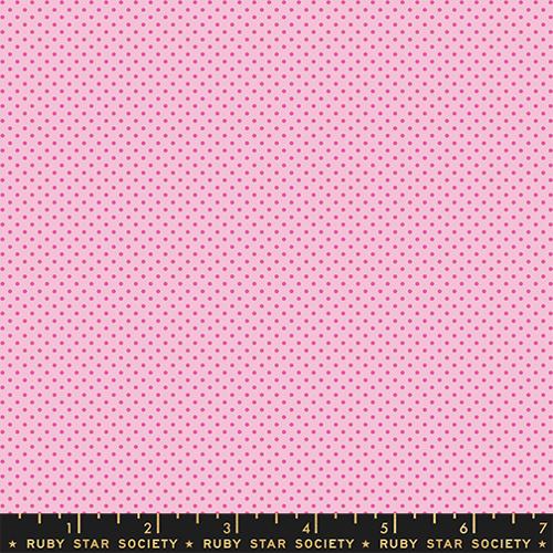 Preorder - Ruby Star Society - 1 800 Calico - Mini Dots Blender Macaron Pink - RS4102 33 - Ships October 2026
