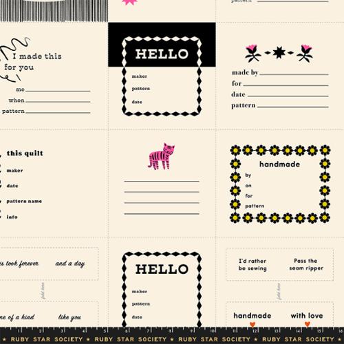 Preorder - Ruby Star Society - 1 800 Calico - Label Panel Black - RS4165 14 - Ships October 2026