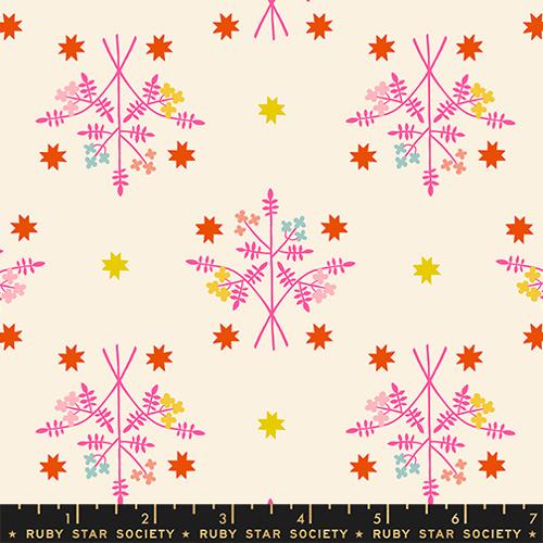 Preorder - Ruby Star Society - 1 800 Calico - Bouquet Florals Neon Pink - RS4171 12 - Ships October 2026