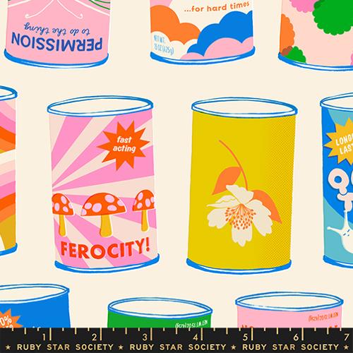 PREORDER - Ruby Star Society - Sparkle Mart - Novelty Vintage Canned Products Cans on Natural - RS0116 11 - Ships September 2026