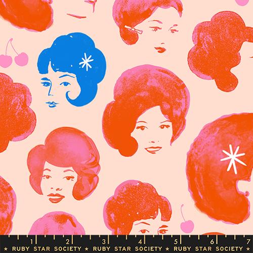 PREORDER - Ruby Star Society - Sparkle Mart - Novelty Retro Ladies Peach Blossom - RS0120 15 - Ships September 2026