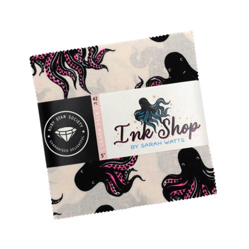 Preorder - Ruby Star Society - Ink Shop - 5" Squares Charm Pack - Ships October 2026