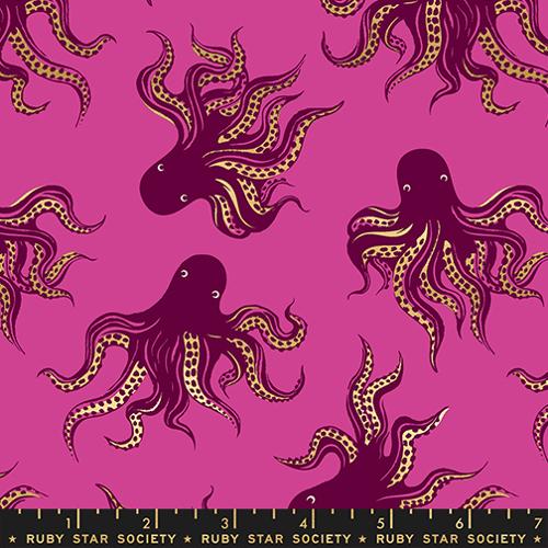 Preorder - Ruby Star Society - Ink Shop - Octopus Metallic Berry - RS2144 19M - Ships October 2026