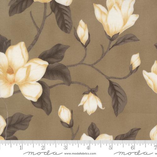 PREORDER - Moda - Howard Marcus - Collections Magnolia - Magnolia Flowers Florals Smoke - 46280 14 - Ships October 2026