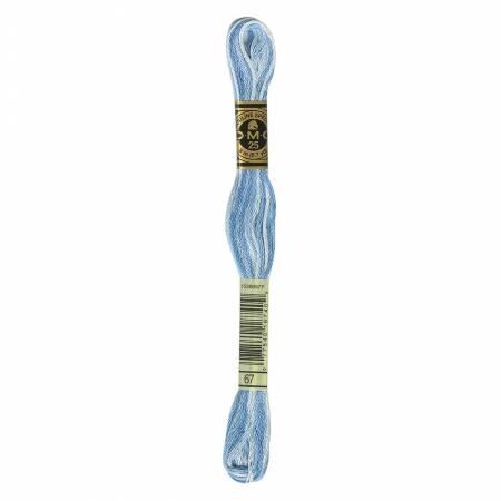 DMC Six Strand Embroidery Floss Variegated - 48 - 51 - 53 - 67 - 69 - 90 - 92 - 94