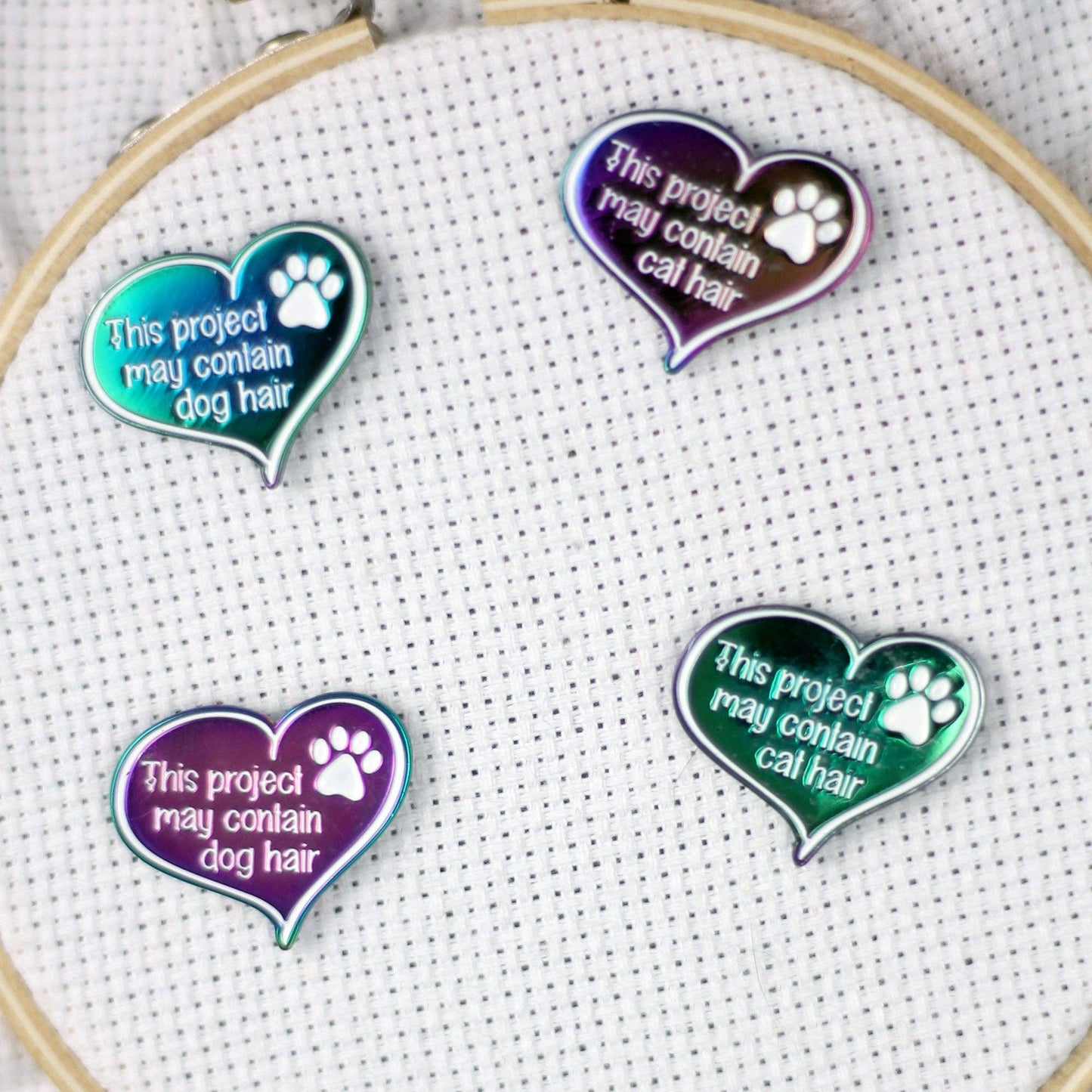 Snarky Crafter This Project May Contain Cat Hair Needle Minder - 1 Needle Minder
