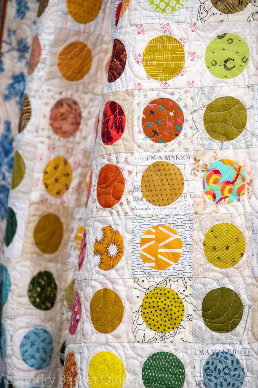 Dot Dot Dot Quilt Pattern By Laundry Basket Quilts