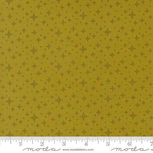 PREORDER - Moda - Elizabeth Hartman - Popcorn - Starlight Stars Pesto - 51284 31 - SHIPS NOVEMBER 2026