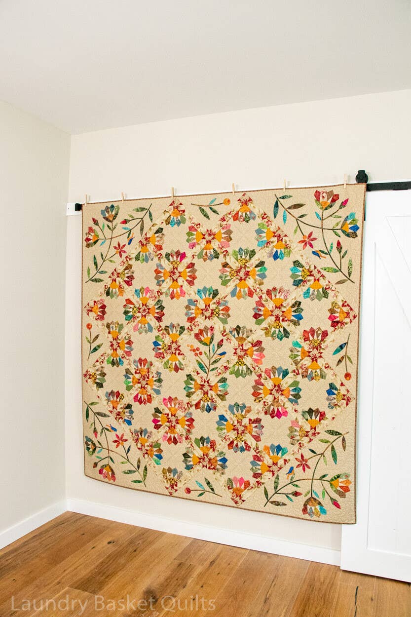 Dresden Bloom Quilt Pattern By Laundry Basket Quilts
