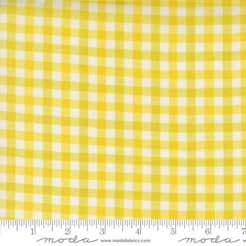 PREORDER - Moda - Elizabeth Hartman - Popcorn Wovens - Checks and Plaids Lemon - 51285 16 - SHIPS NOVEMBER 2026