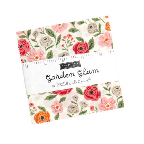 PREORDER - Moda - Lella Boutique - Garden Glam - Factory Cut 5" Squares Charm Pack - SHIPS NOVEMBER 2026