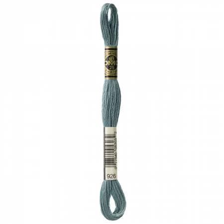 DMC Six Strand Embroidery Floss - 924 - 926 - 927 - 928 - 930 - 931 - 932