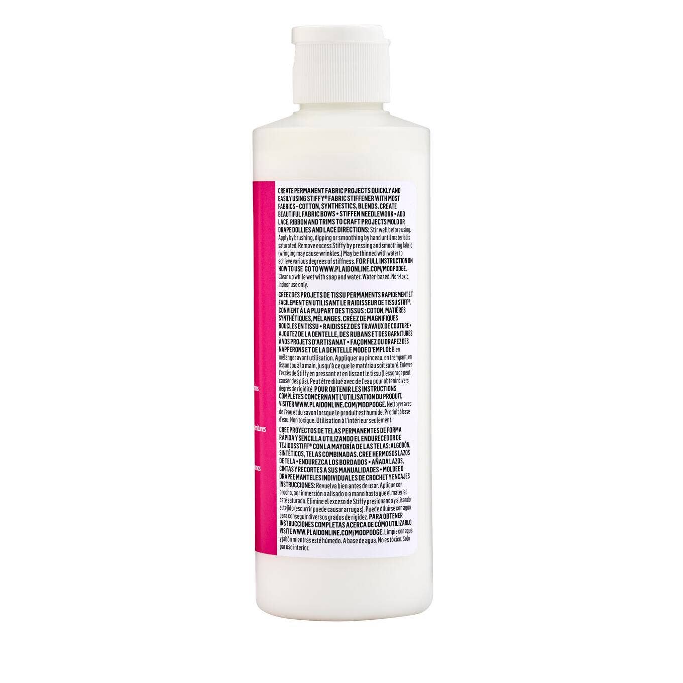 Mod Podge® Stiffy® Fabric Stiffener - 8 oz