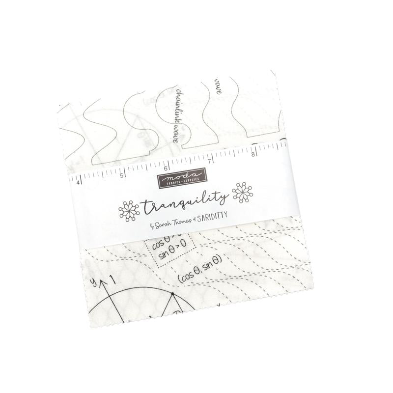 PREORDER - Moda - Saraditty - Tranquility - Factory Cut 5" Squares Charm Pack - SHIPS NOVEMBER 2026