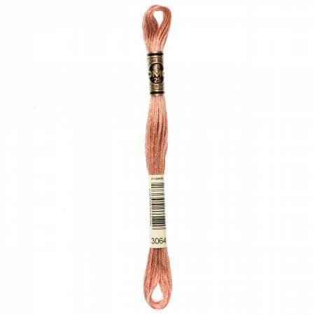 DMC Six Strand Embroidery Floss - 3064 - 3072 - 3078 - 3325 - 3326 - 3328 - 3340 - 3341